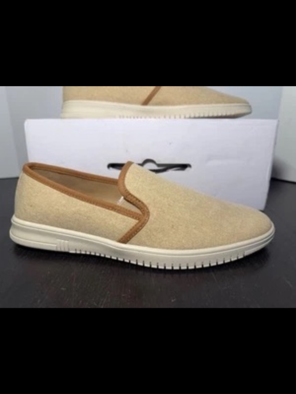 ALDO Coastalbreeze Casual Slip On Loafers Shoes Natural Mens 8